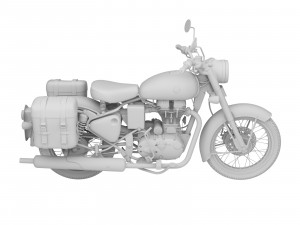 royal enfield classic pegasus 2018 3D मॉडल