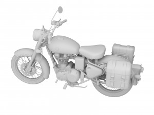 royal enfield classic pegasus 2018 3D मॉडल