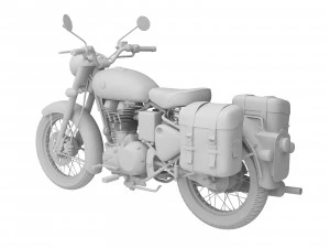 royal enfield classic pegasus 2018 3D Model