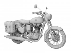 royal enfield classic pegasus 2018 3D मॉडल