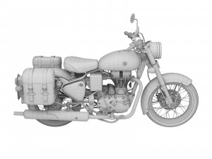 royal enfield classic pegasus 2018 3D मॉडल
