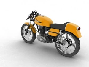 ducati 350 desmo 1971 3D Model