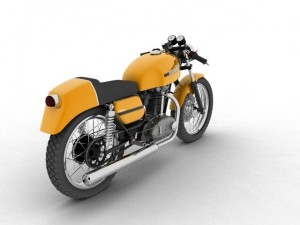 ducati 350 desmo 1971 3D 模型