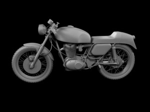 ducati 350 desmo 1971 3D 模型