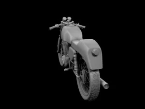 ducati 350 desmo 1971 3D Model