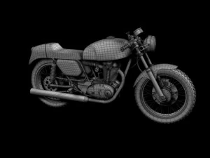 ducati 350 desmo 1971 3D Model