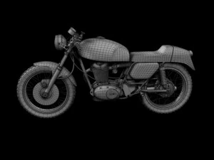 ducati 350 desmo 1971 3D Model