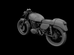 ducati 350 desmo 1971 3D Model