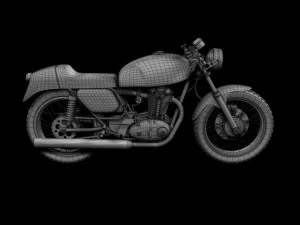 ducati 350 desmo 1971 3D Model