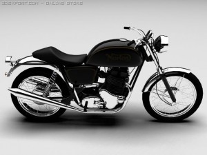 norton commando 850 3D 모델