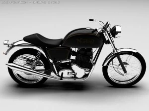 norton commando 850 3D Model
