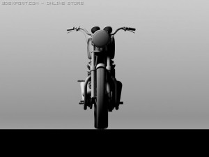 norton commando 850 3D 모델