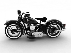 harley davidson wl 1942 Model 3D