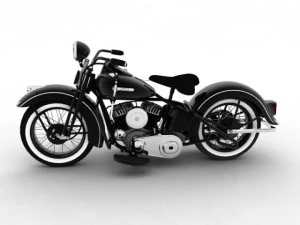 harley davidson wl 1942 3D Model
