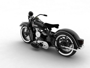 harley davidson wl 1942 Model 3D