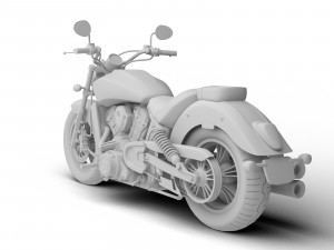 3d indian scout abs 2018 3D Model