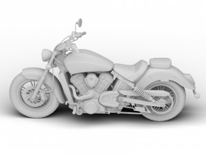 3d indian scout abs 2018 3D Model