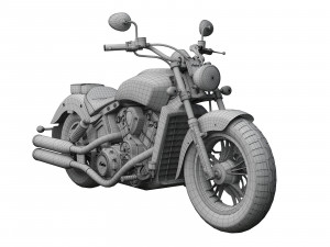 3d indian scout abs 2018 3D Model