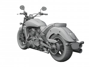 3d indian scout abs 2018 3D Model
