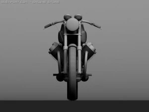 moto guzzi v7 sport 3D Model