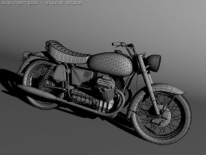 moto guzzi 850 california 3Dモデル