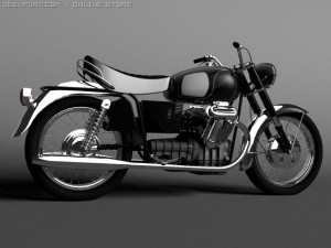 moto guzzi 850 california 3Dモデル