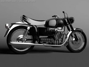 moto guzzi 850 california 3D Model