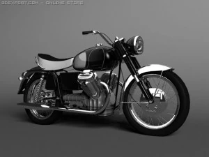 moto guzzi 850 california 3D Model