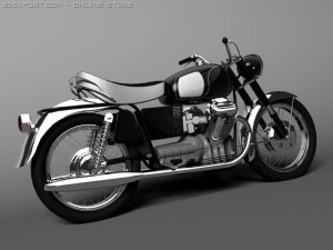 moto guzzi 850 california 3Dモデル