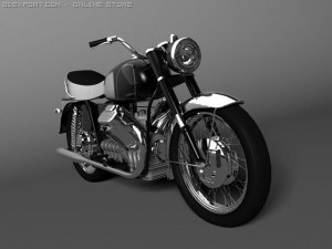 moto guzzi 850 california 3Dモデル