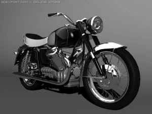 moto guzzi 850 california 3D Model