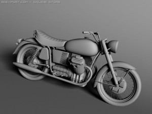 moto guzzi 850 california 3Dモデル