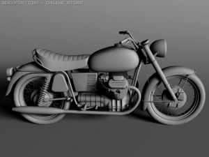 moto guzzi 850 california 3Dモデル