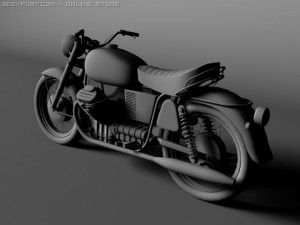 moto guzzi 850 california 3Dモデル
