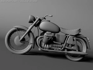 moto guzzi 850 california 3D Model