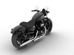 harley davidson xl883 sportster iron 2012 3Dモデル