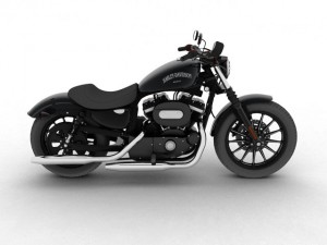 harley davidson xl883 sportster iron 2012 3Dモデル