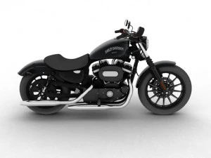 harley davidson xl883 sportster iron 2012 3D Model