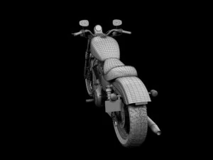 harley davidson xl883 sportster iron 2012 3D Model
