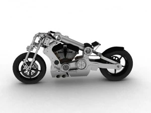 confederate p120 fighter 2009 3D Model