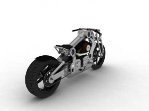 confederate p120 fighter 2009 3D Model