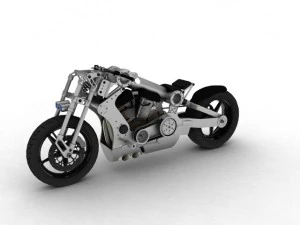 confederate p120 fighter 2009 3D Model