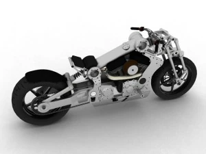 confederate p120 fighter 2009 3D Model