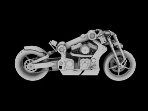 confederate p120 fighter 2009 3D Model
