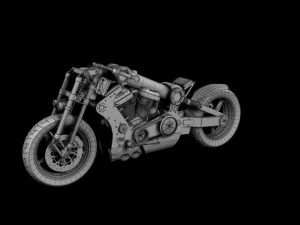 confederate p120 fighter 2009 3D Model