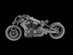 confederate p120 fighter 2009 3D Model