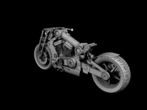 confederate p120 fighter 2009 3D Model