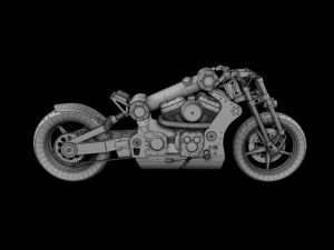 confederate p120 fighter 2009 3D Model