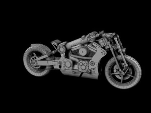 confederate p120 fighter 2009 3D Model