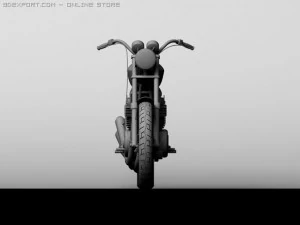 triumph x75 hurricane 3D Model